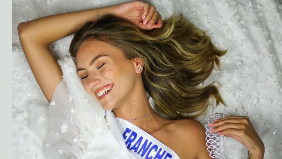 Julie Cretin représentera la région au concours Miss France 2022 - France  Bleu